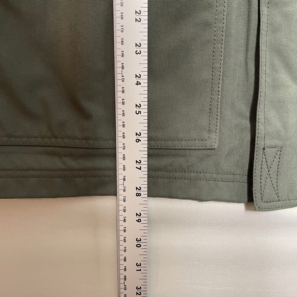 Timberland Pro Series Mens Green Canvas Work Jacket Size M Chore Utility Outdoor - Picture 10 of 10
